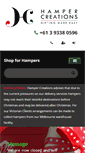 Mobile Screenshot of hampercreations.com.au